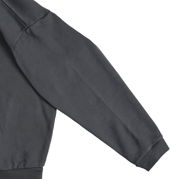 裏起毛スウェットポロ charcoal image