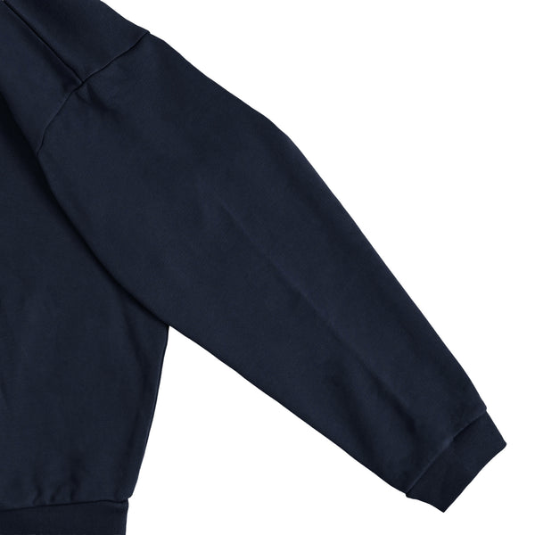 裏起毛スウェットポロ navy image