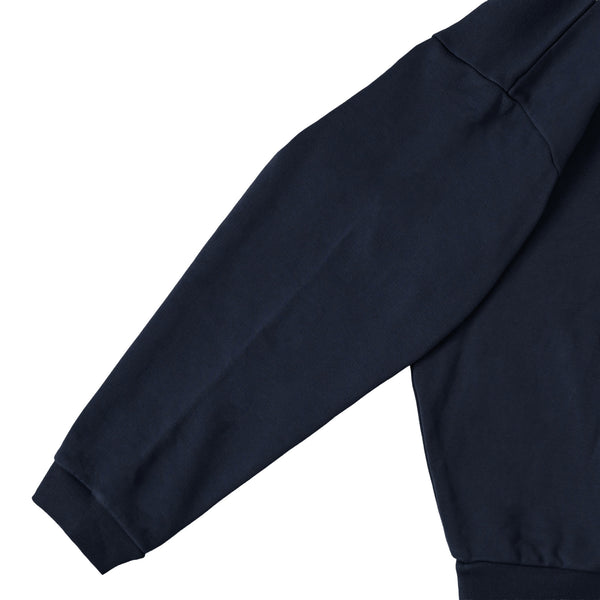 裏起毛スウェットポロ navy image