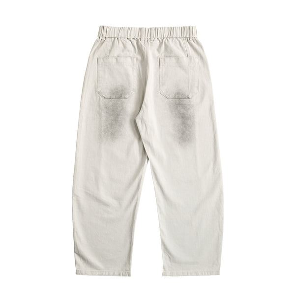 ウォッシュドデニムワイドパンツ off-white image