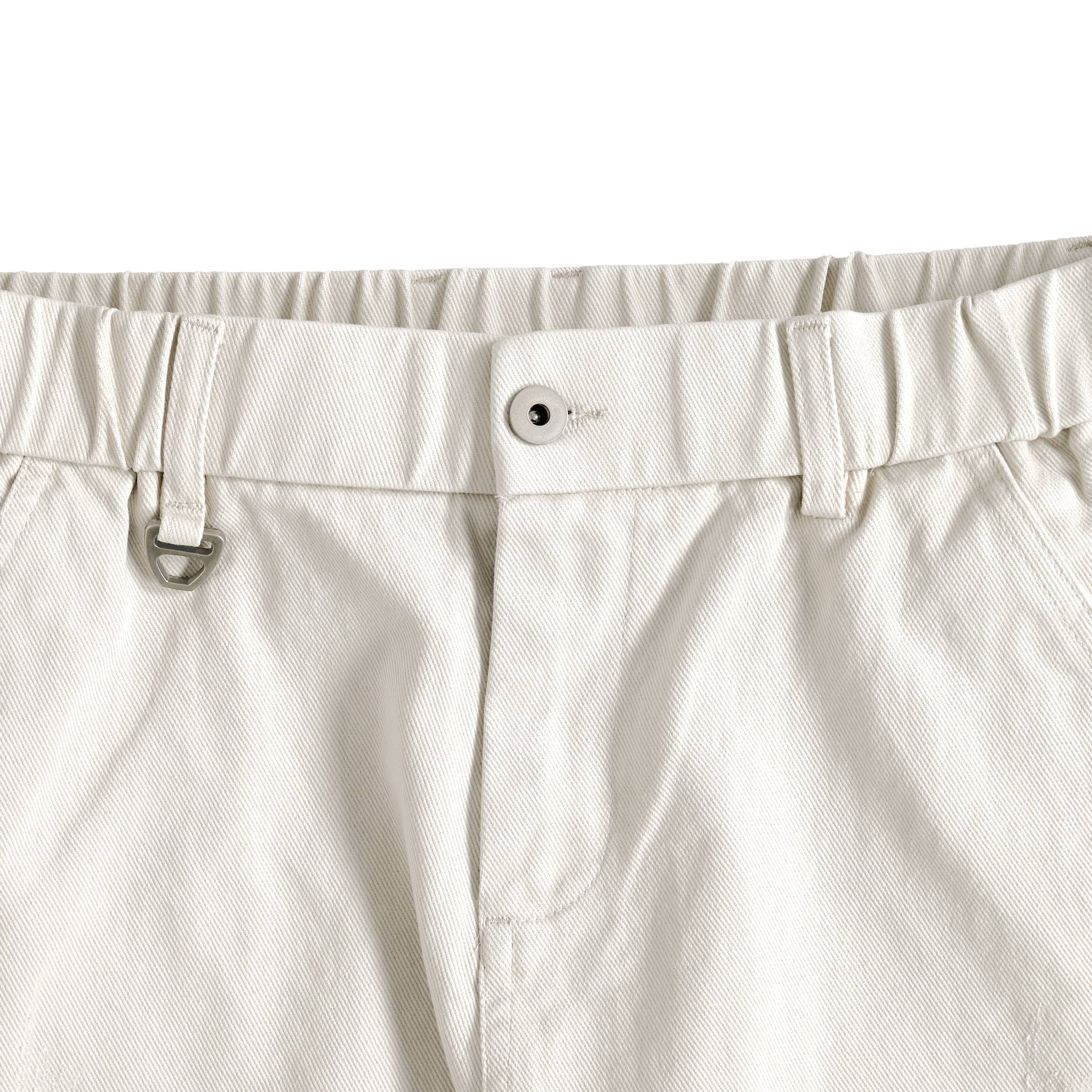 ウォッシュドデニムワイドパンツ off-white image