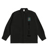 比翼シャツ black image