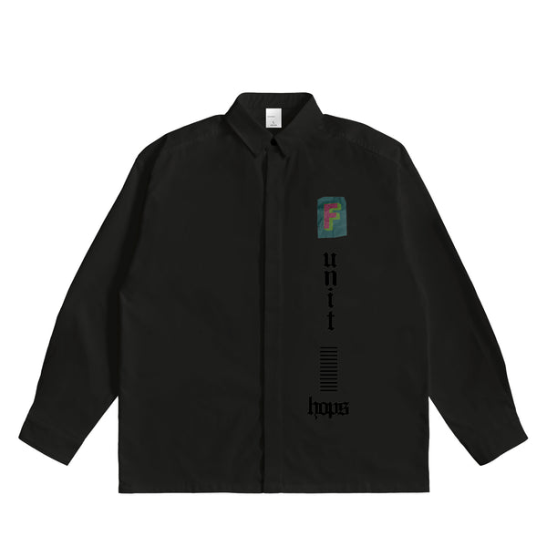 比翼シャツ black image