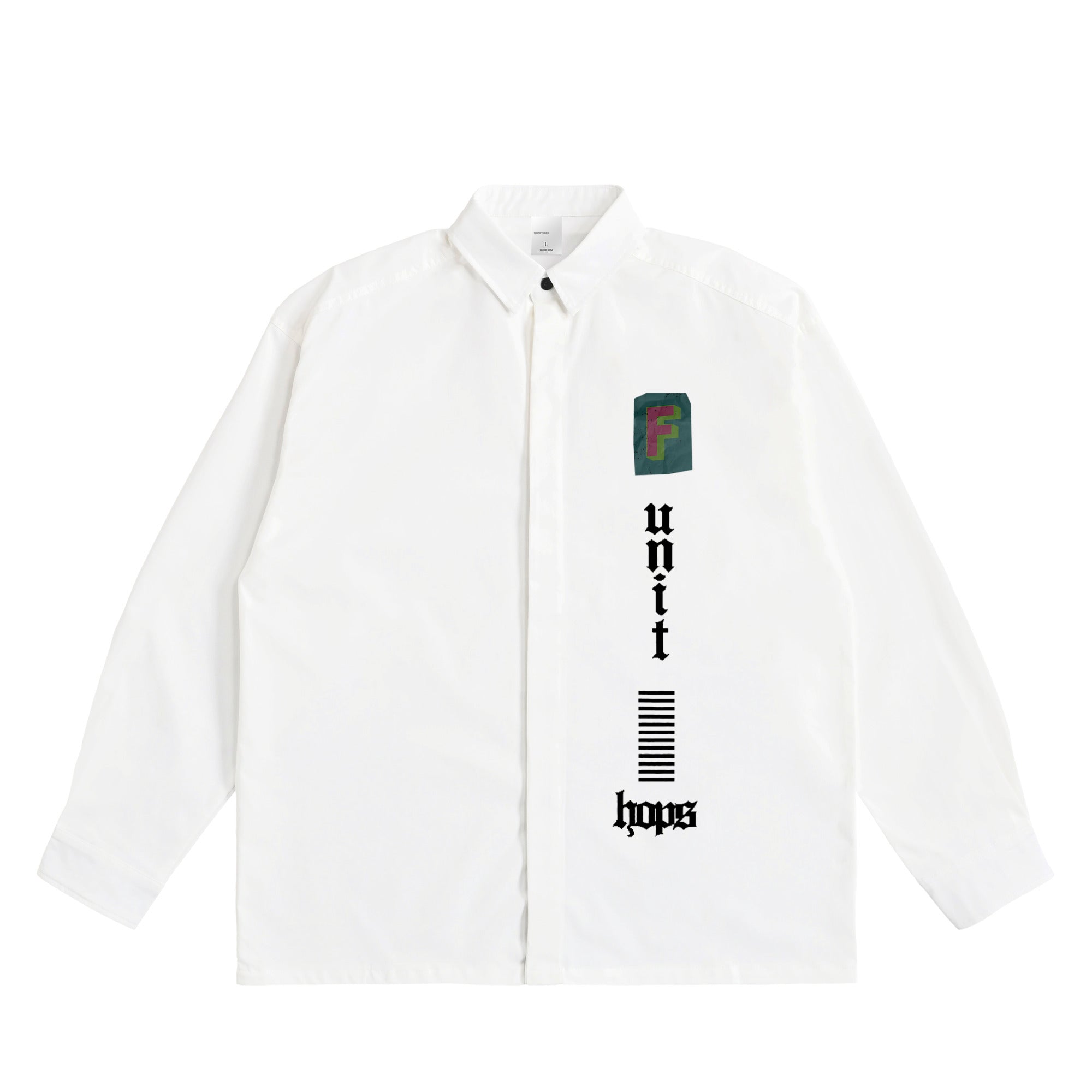 比翼シャツ white image