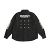 ホワイトペイントデニムシャツ black image