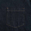 ホワイトペイントデニムシャツ indigo image