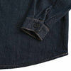 ホワイトペイントデニムシャツ indigo image