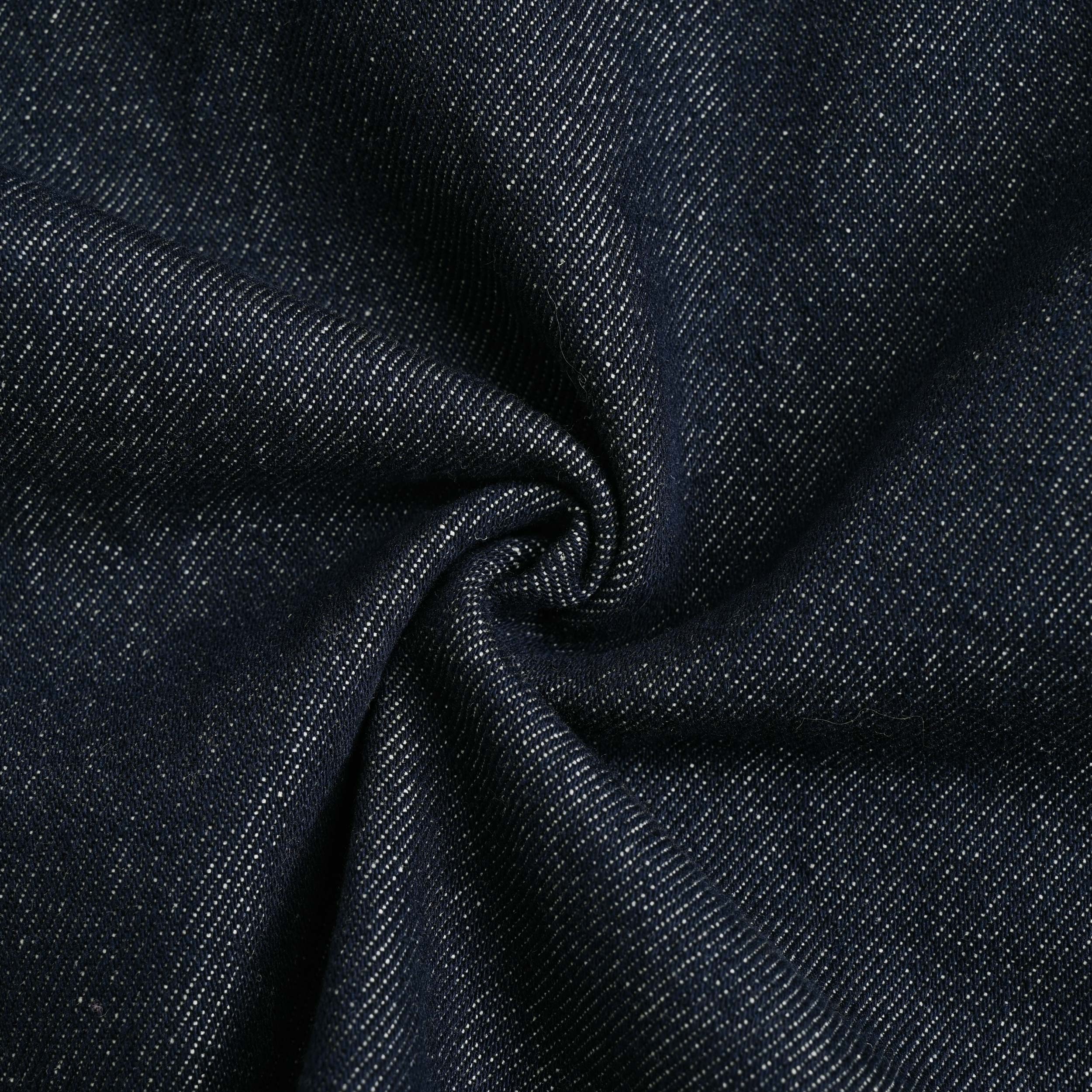 ホワイトペイントデニムシャツ indigo image