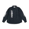 ホワイトペイントデニムシャツ indigo image