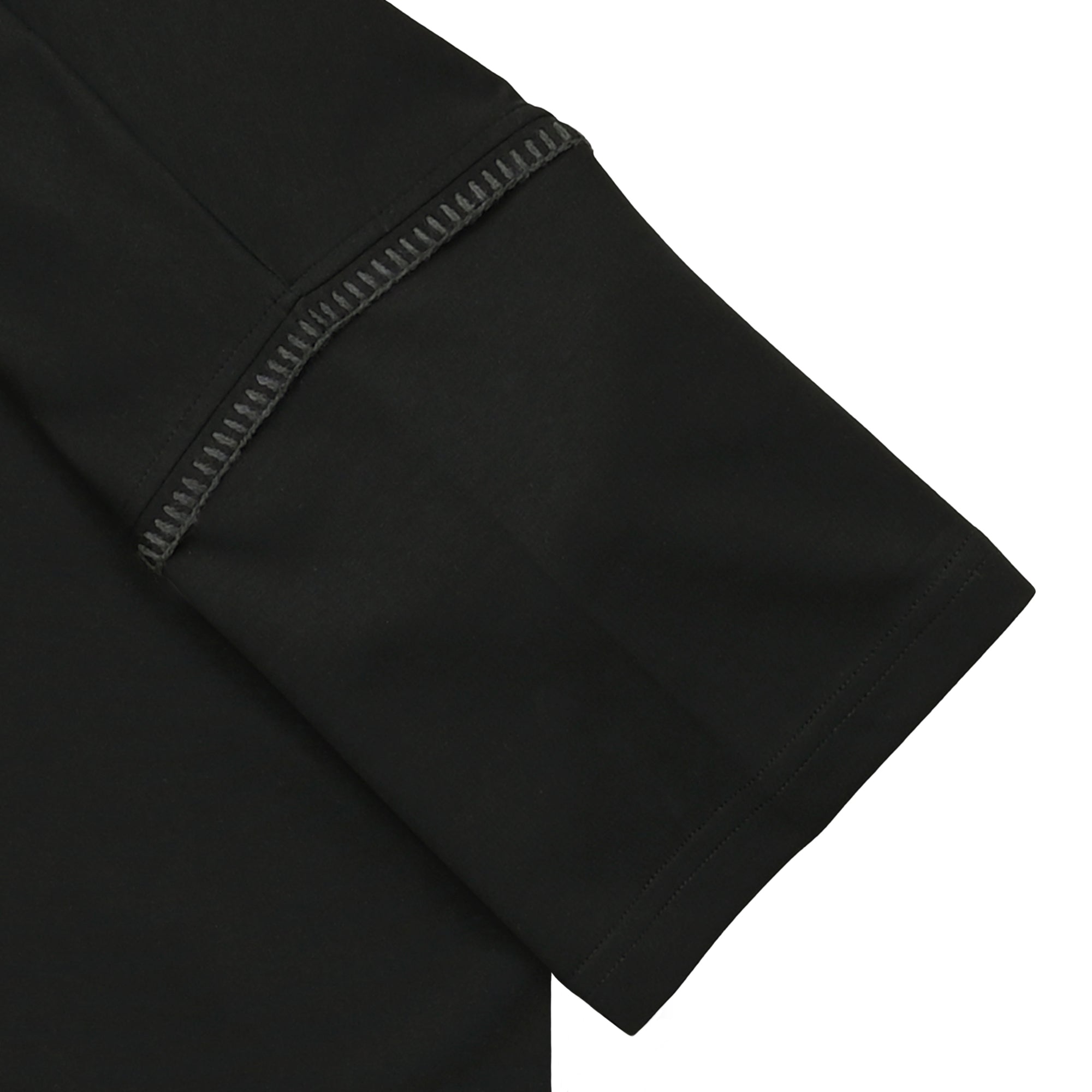 【荒波翔コラボ】ステッチライン ドライポロシャツ black image
