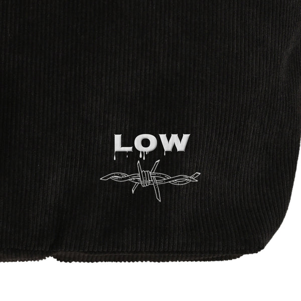 CORDUROY MESSENGER　BAG black image