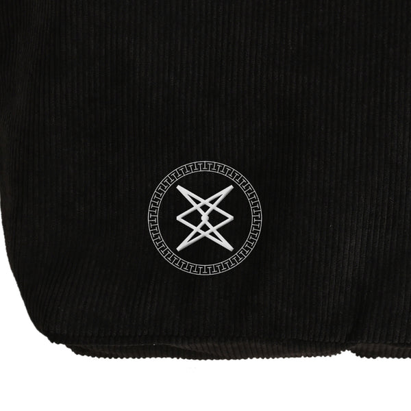 CORDUROY MESSENGER　BAG black image