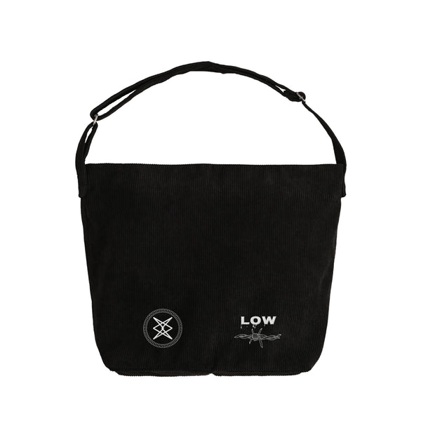 CORDUROY MESSENGER　BAG black image