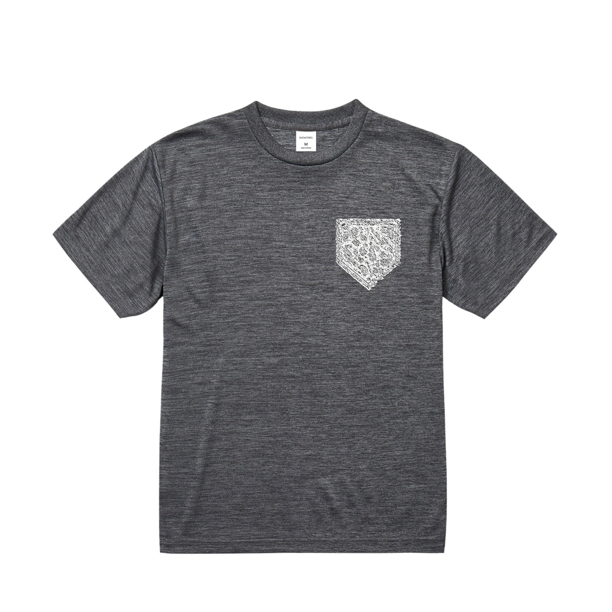 バンダナ柄プリントドライTシャツ