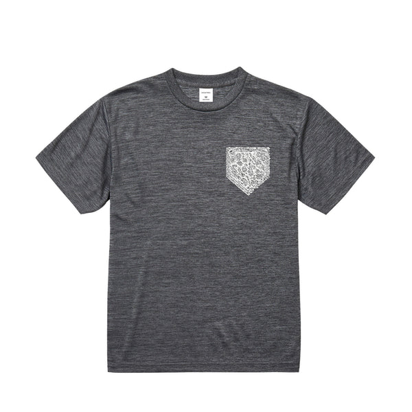 バンダナ柄プリントドライTシャツ
