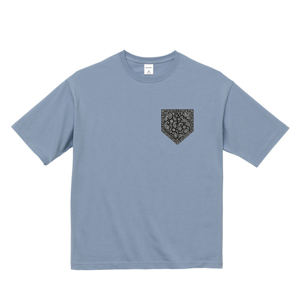 バンダナ柄プリントTシャツ