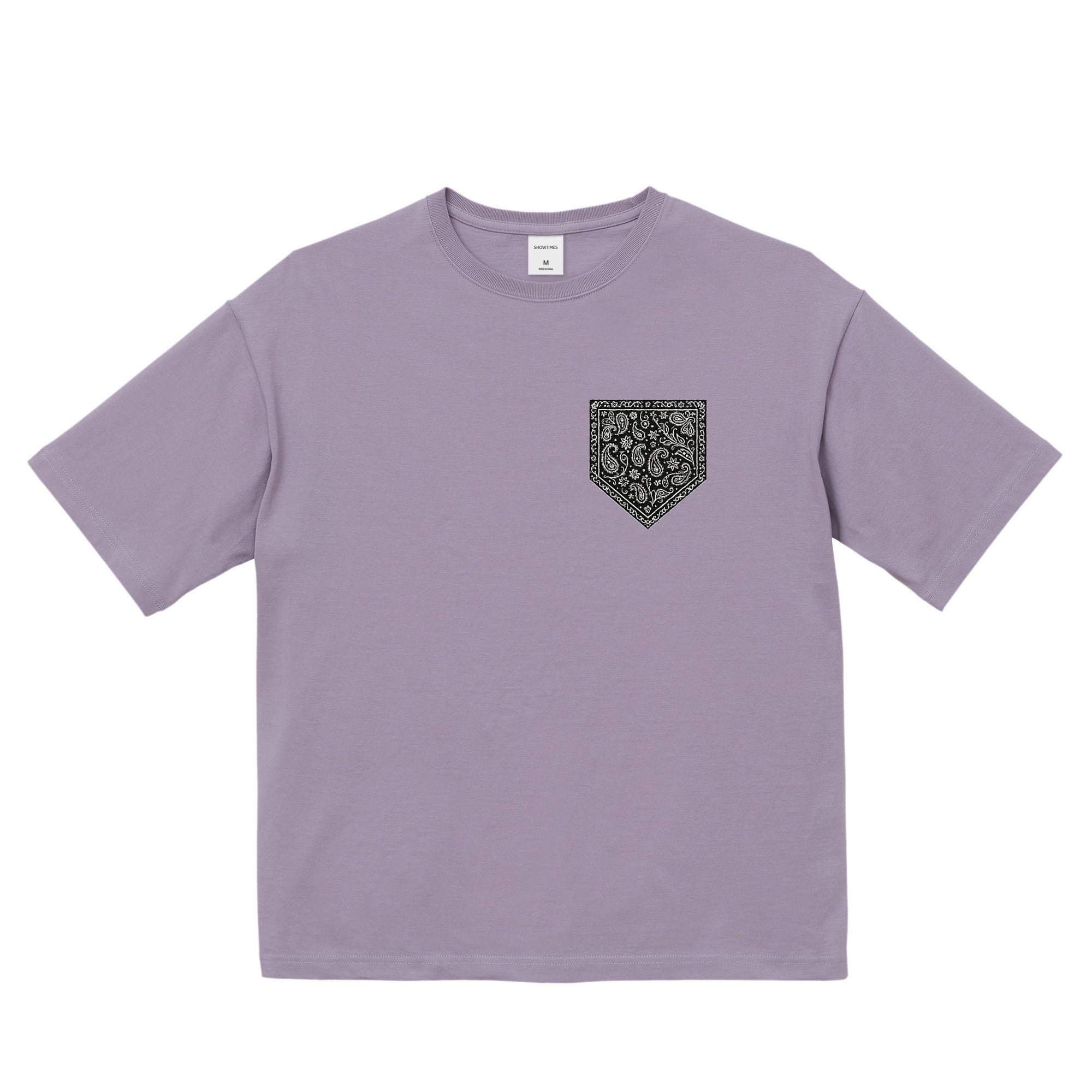 バンダナ柄プリントTシャツ