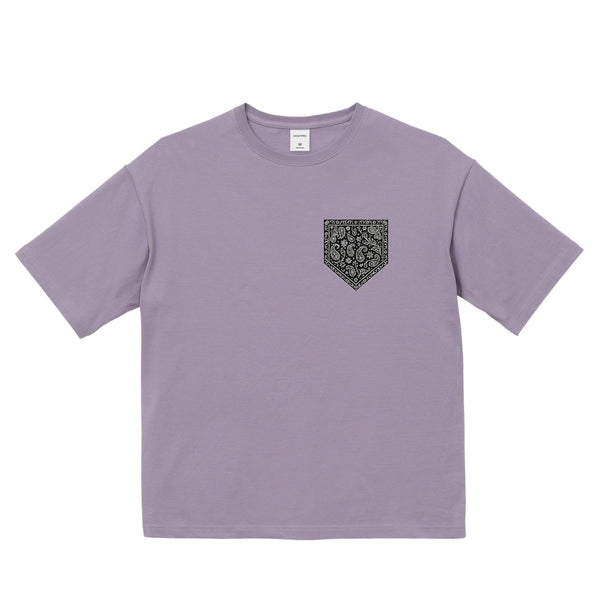 バンダナ柄プリントTシャツ