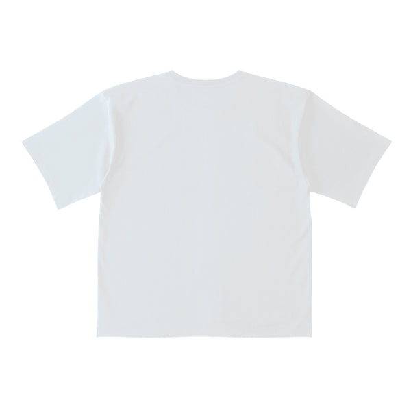 ビッグシルエットボックスロゴT white image