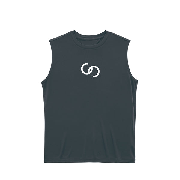 ATHLETIC SLEEVELESS grayish-green image