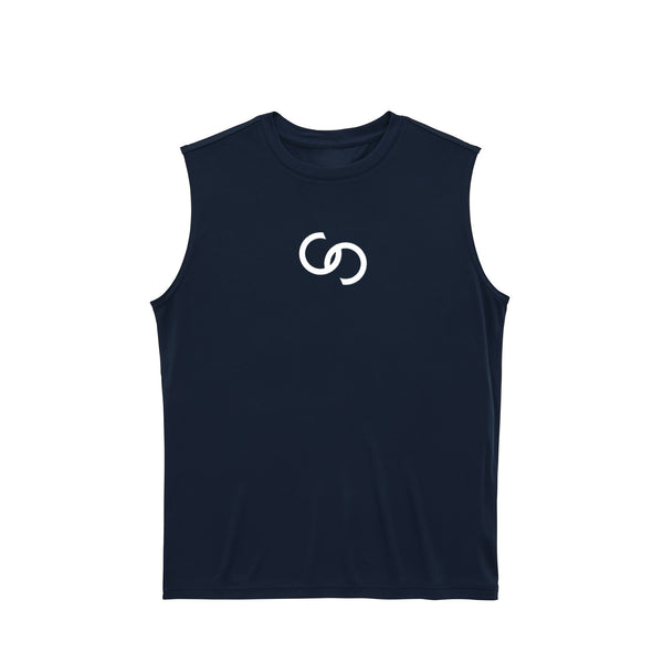 ATHLETIC SLEEVELESS navy image