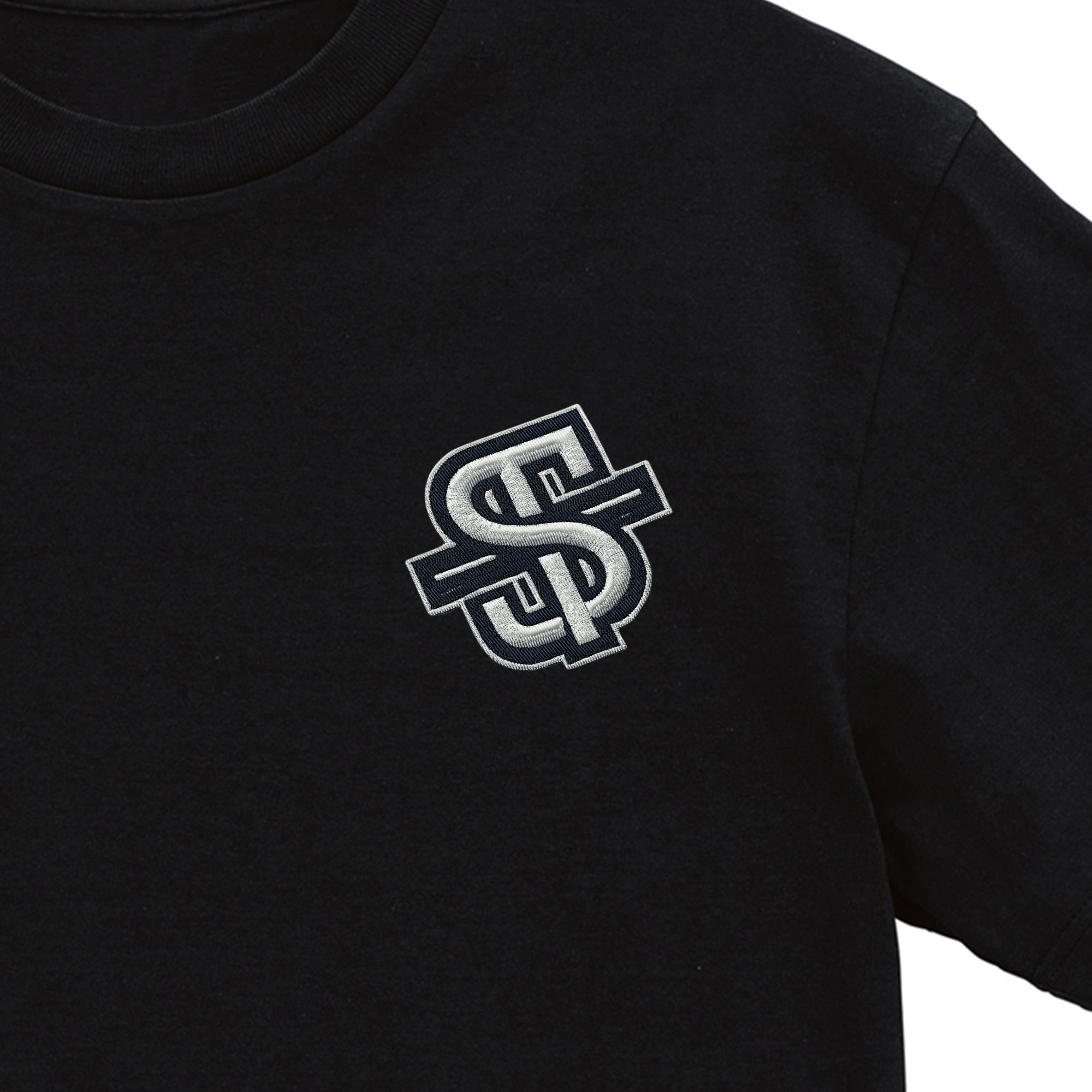 HEAVYWEIGHT LOGO T black image