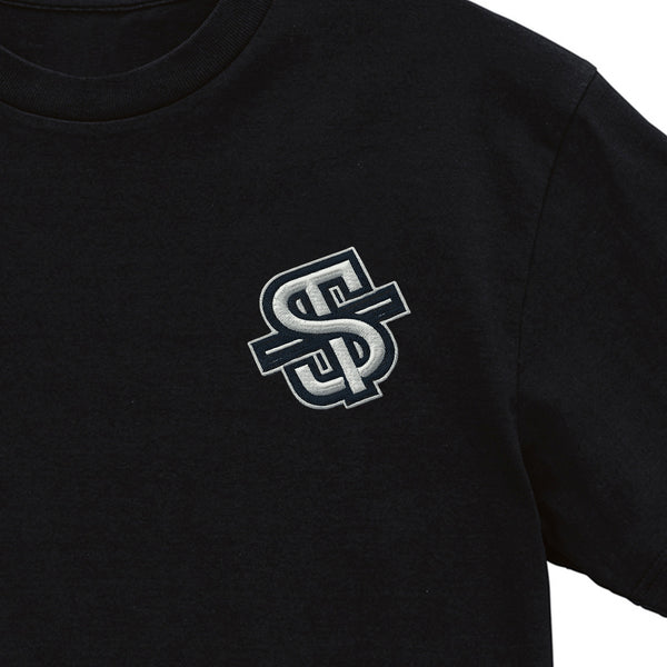 HEAVYWEIGHT LOGO T black image
