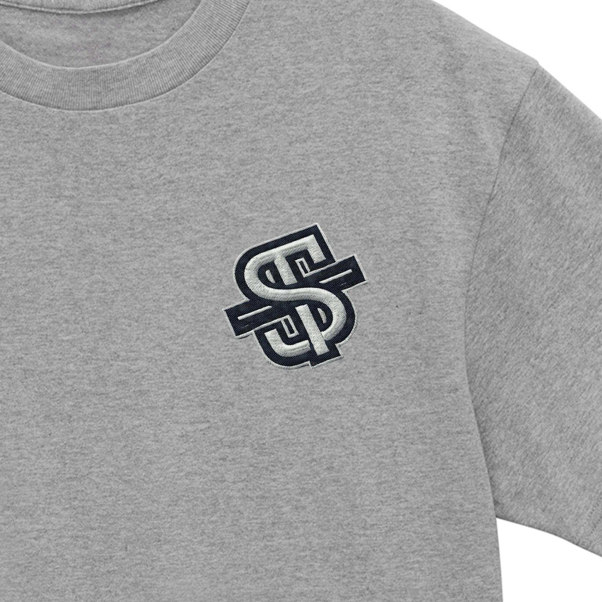 HEAVYWEIGHT LOGO T mixed-gray image