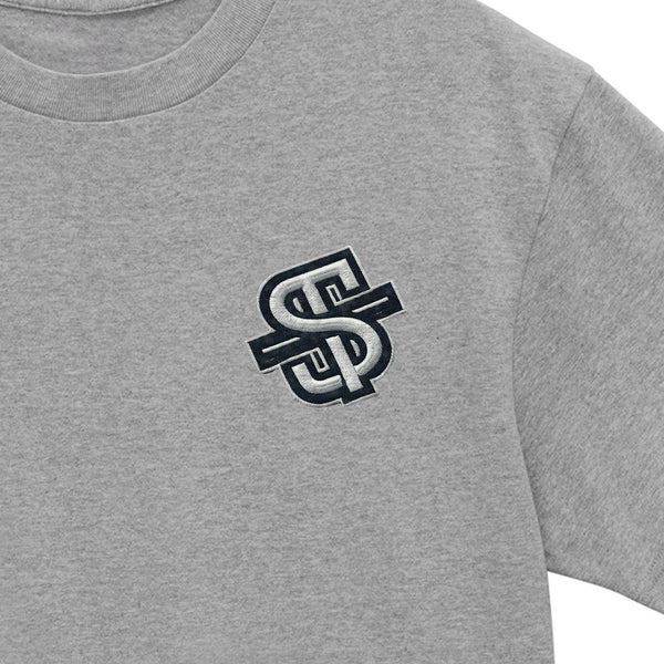 HEAVYWEIGHT LOGO T mixed-gray image