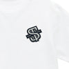HEAVYWEIGHT LOGO T white image