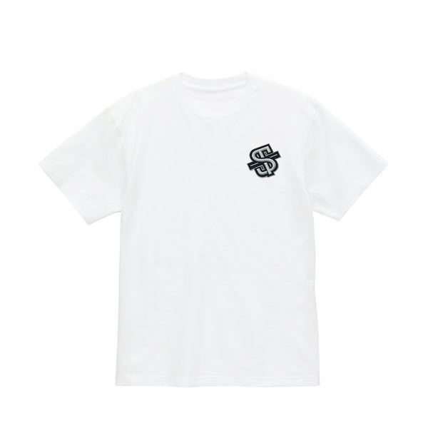 HEAVYWEIGHT LOGO T white image