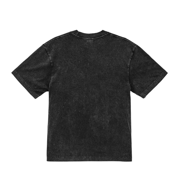 Washed T-shirt fade-black image