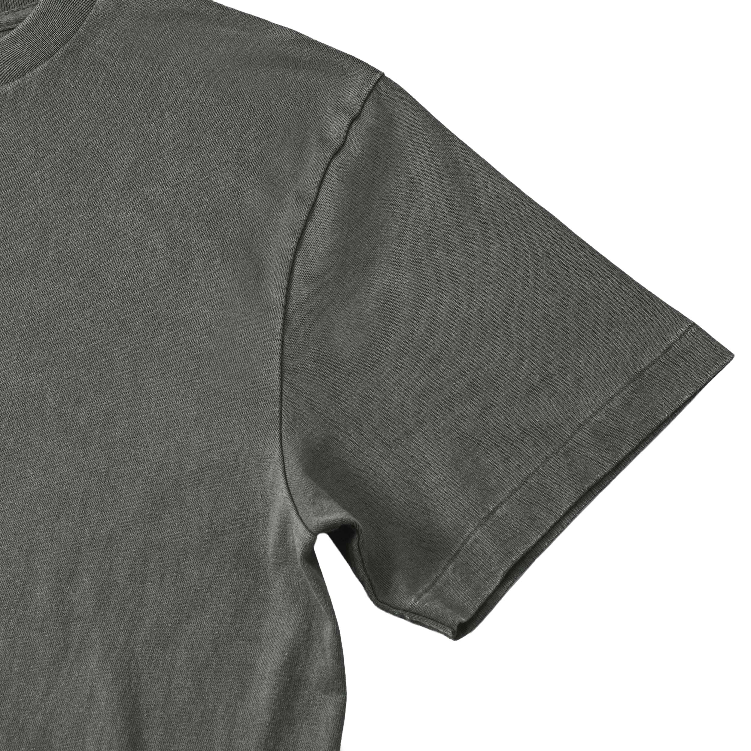 Washed T-shirt fade-gray image