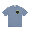 幾何学柄プリント極厚ヘビーウェイト Tシャツ