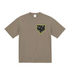 幾何学柄プリント極厚ヘビーウェイト Tシャツ