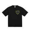 幾何学柄プリント極厚ヘビーウェイト Tシャツ