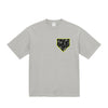 幾何学柄プリント極厚ヘビーウェイト Tシャツ