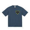 幾何学柄プリント極厚ヘビーウェイト Tシャツ