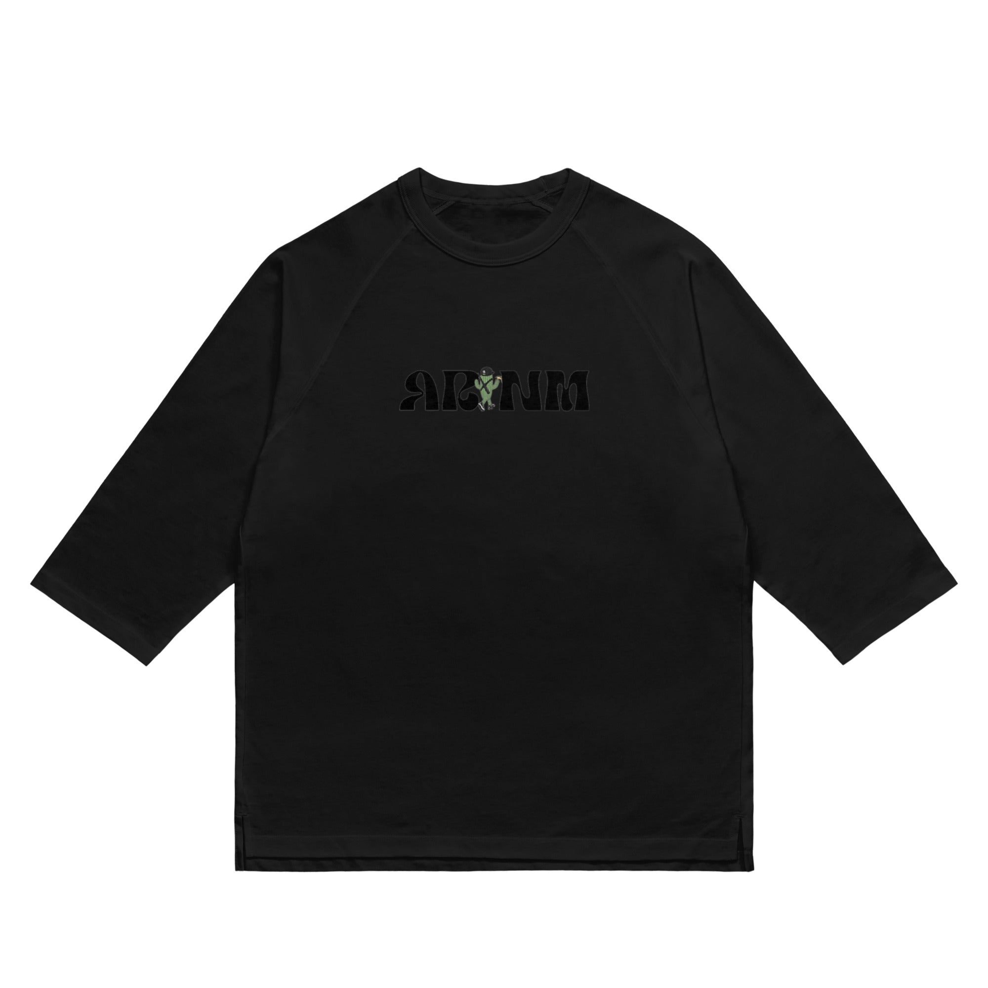 【荒波翔コラボ】 リラックスフィットTシャツ deep-black image