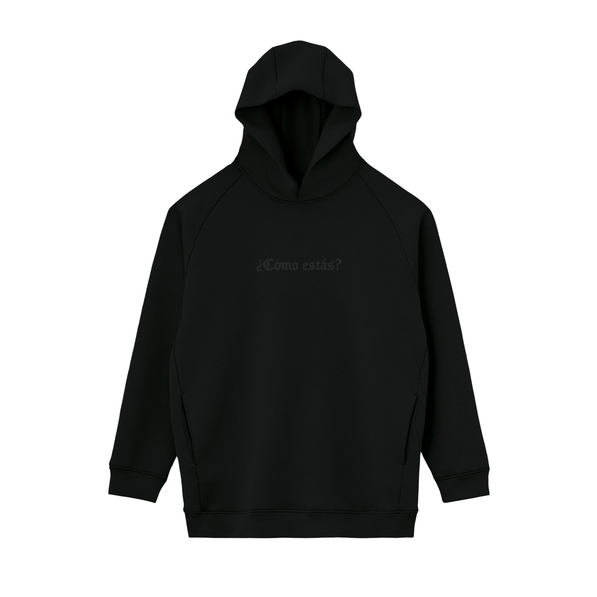 【荒波翔コラボ】ダンボールニット プルオーバーパーカー black image