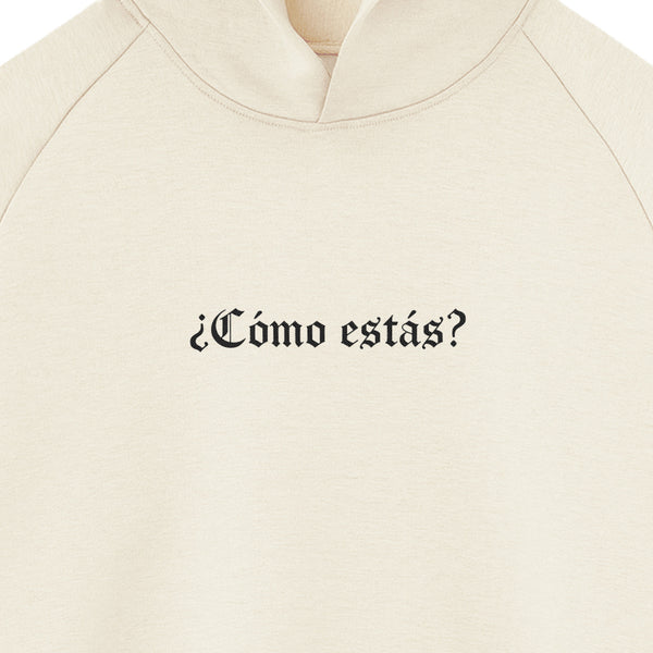 【荒波翔コラボ】ダンボールニット プルオーバーパーカー off-white image