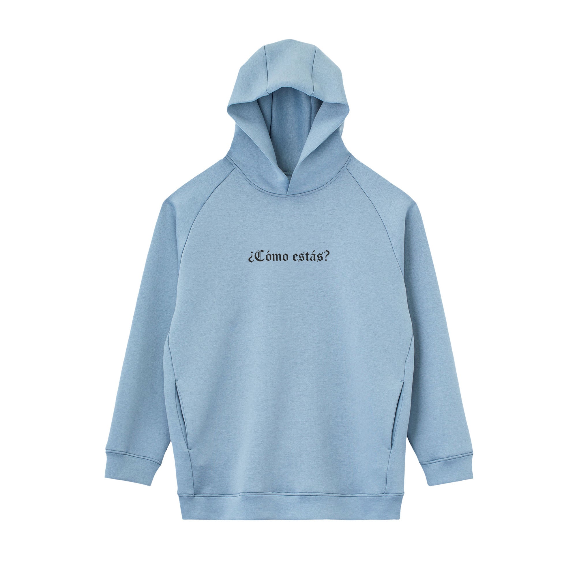 【荒波翔コラボ】ダンボールニット プルオーバーパーカー smoky-blue image