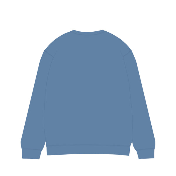 【荒波翔コラボ】ガーメントダイ プルオーバー blue-jean image