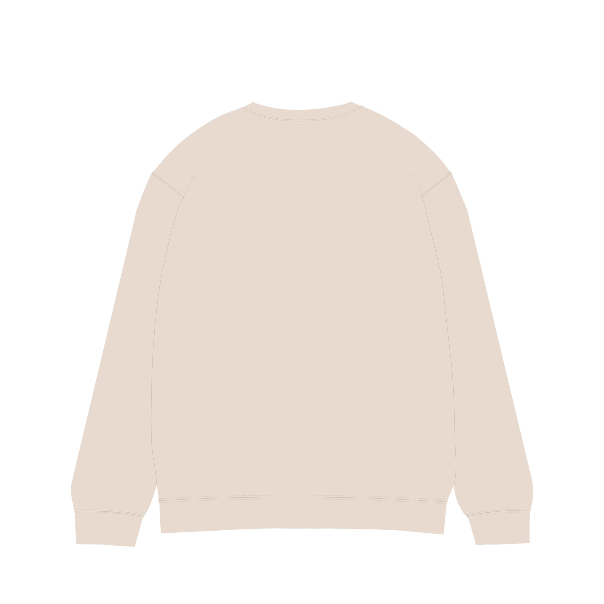 【荒波翔コラボ】ガーメントダイ プルオーバー ivory image