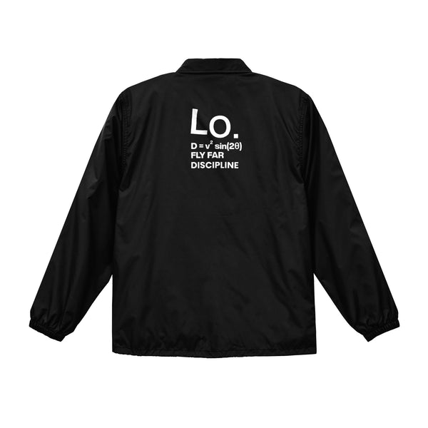 NYLON COACH JACKET black image