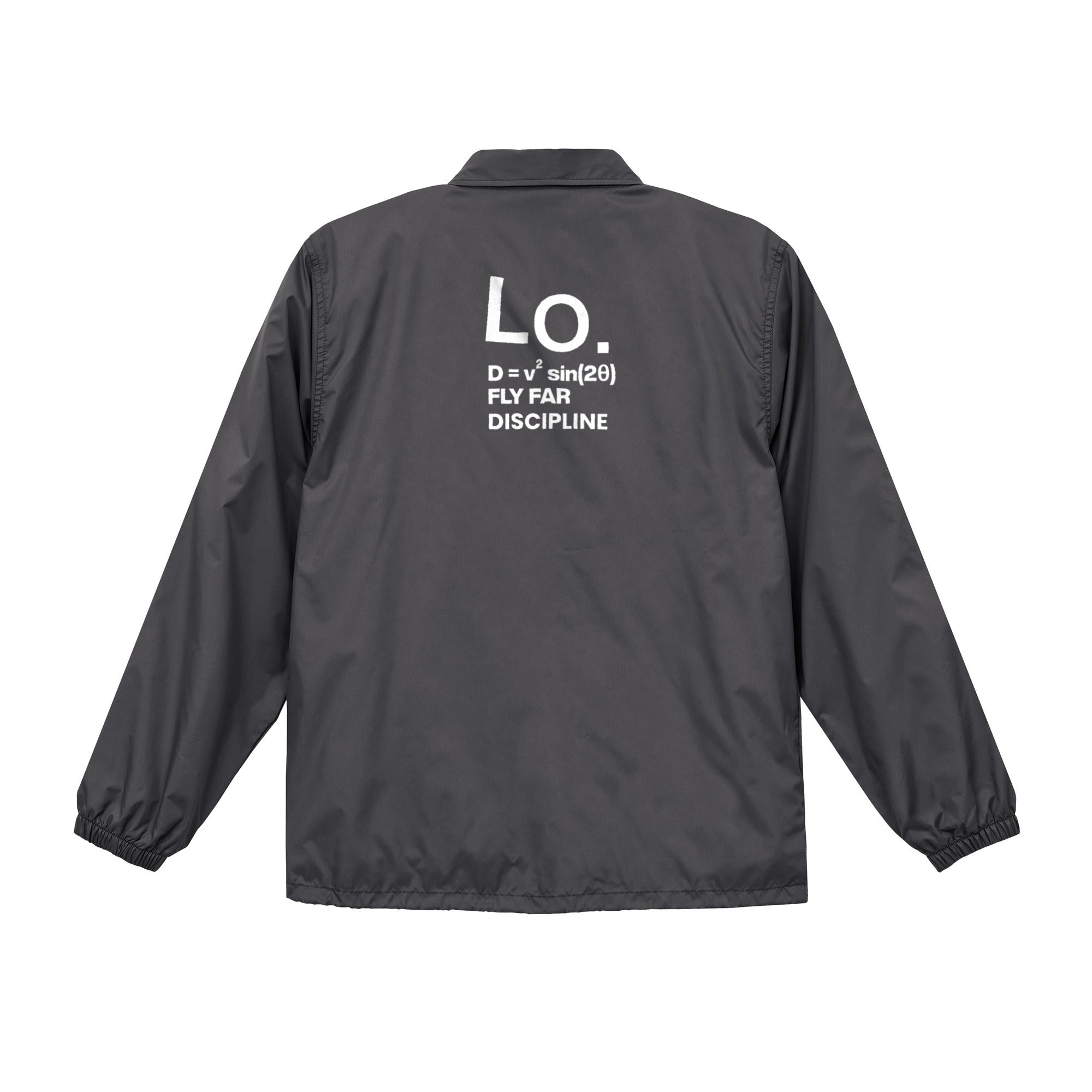 NYLON COACH JACKET cement image