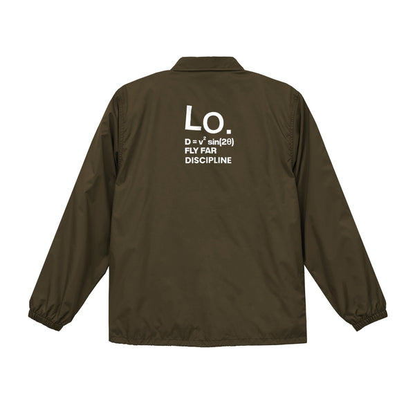 NYLON COACH JACKET seal-brown image