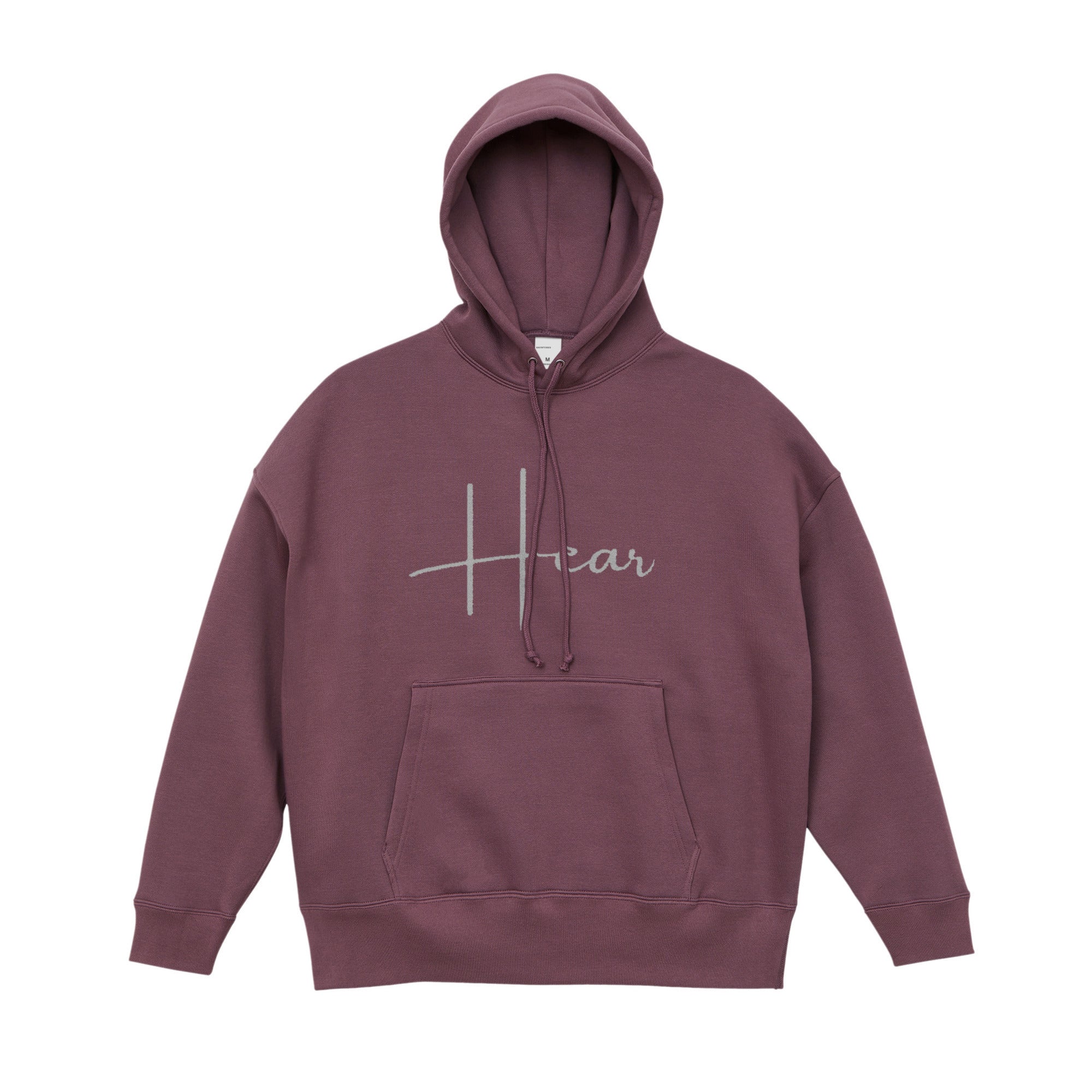 WORD ICON HOODIE merlot image