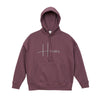 WORD ICON HOODIE merlot image