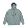 WORD ICON HOODIE smoky-green image